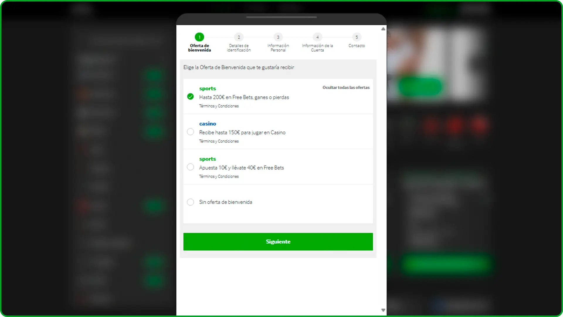 Descubre las principales promociones de Betway.